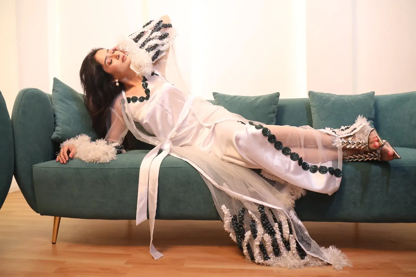 Leena Jumani Stuns in Empress Premium Wear Ensemble