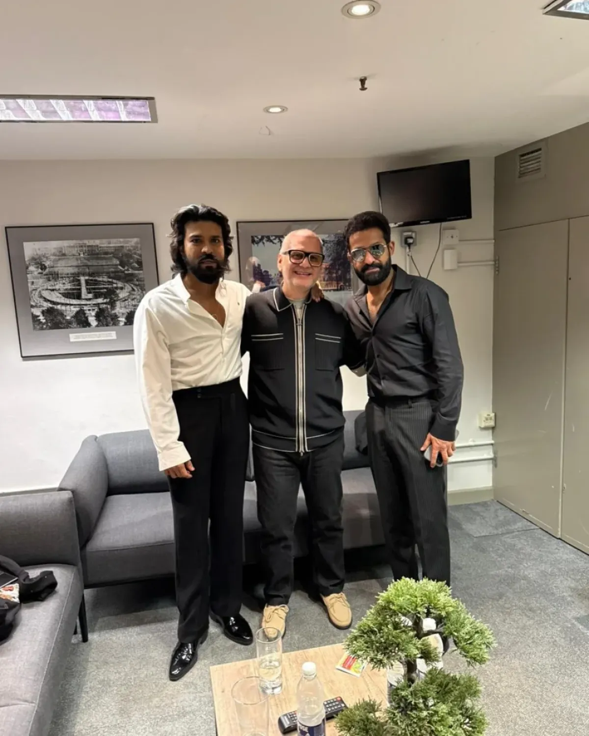 Legends Unite: RRR Concert Lights Up London Timmins, Rajamouli, and Charan ignite Royal Hall in a thrilling RRR live concert blast!!!.