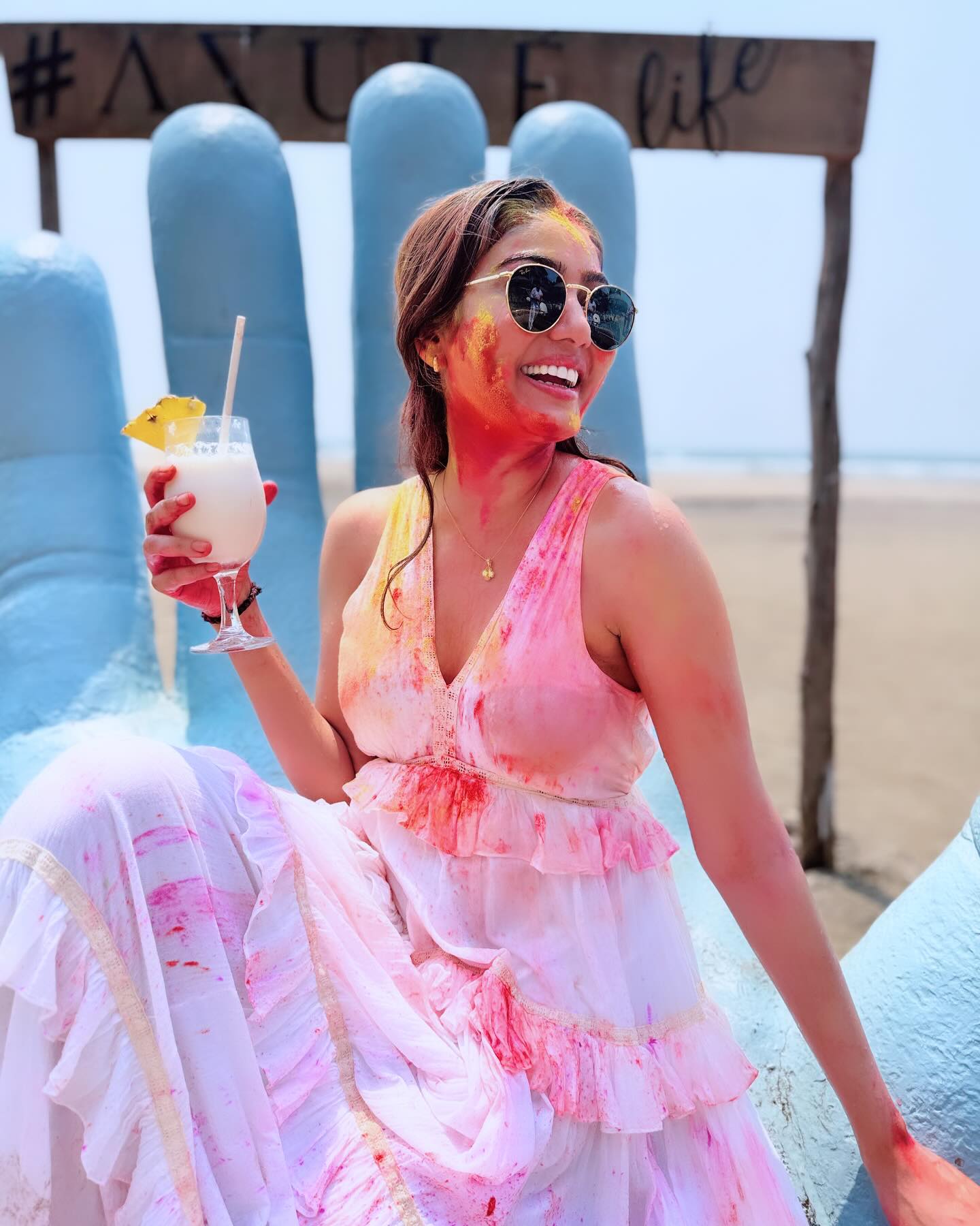 Life Is Colourful In Vibrant Sana Makbul Instagram Post The TV actress lights up Instagram with a burst of vibrant style and joyful, vivid energy!!!