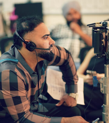 Lights Camera Action On Set
