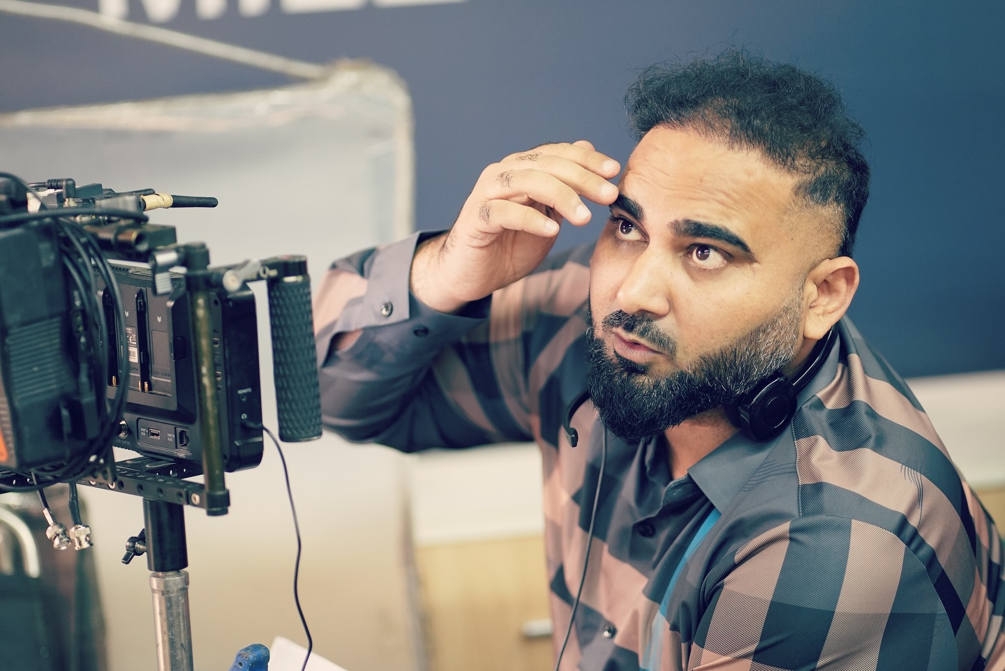 Lights Camera Action On Set