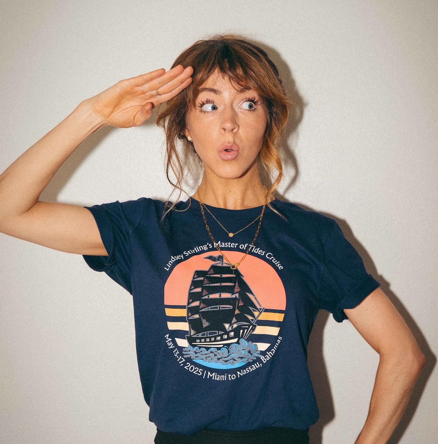 Lindsey Stirling Unveils Cruise Merchandise