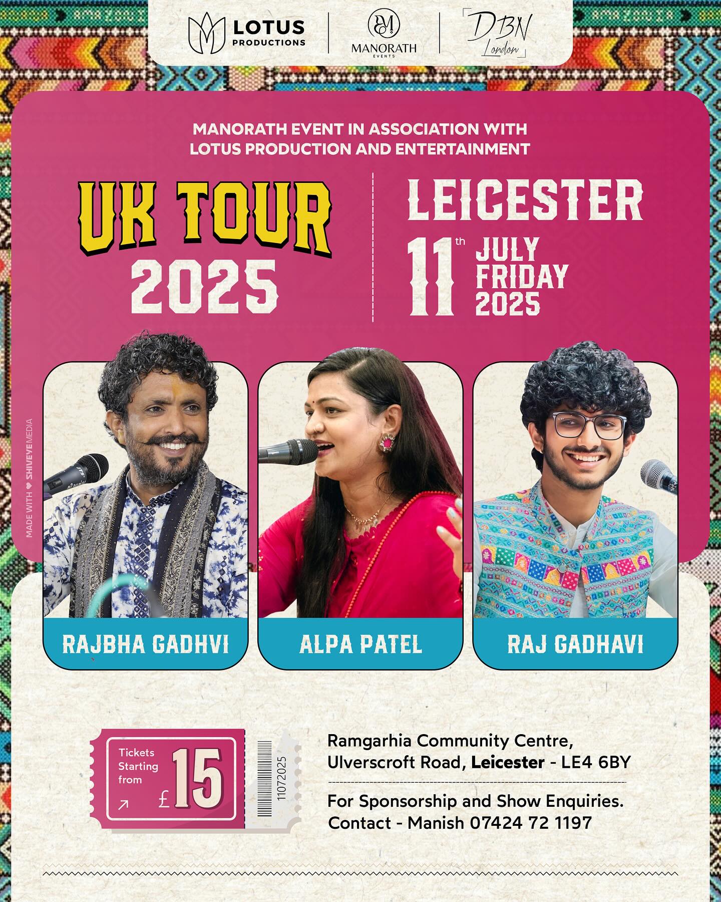 Lok Dayro Returns With Rajbha Gadhvi And Rising Stars An Iconic Lok Dayro set to mesmerize with legacies, youthful charm, and vibrant rhythms!!