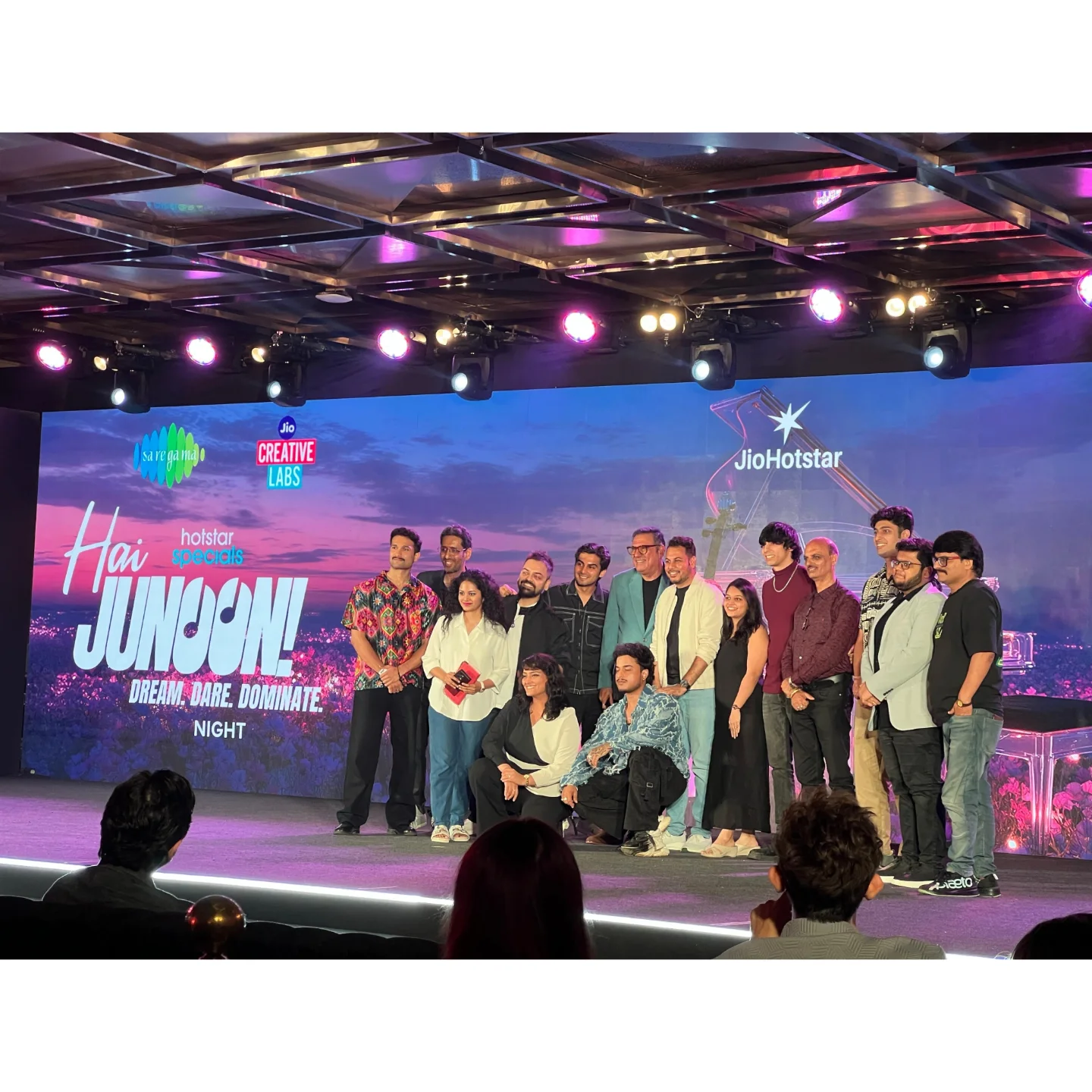 Lyricists Line Up With Boman Irani In Hai Junoon Music Launch Lyricists gather alongside Boman Irani in a musical collaboration for Hai Junoon series!