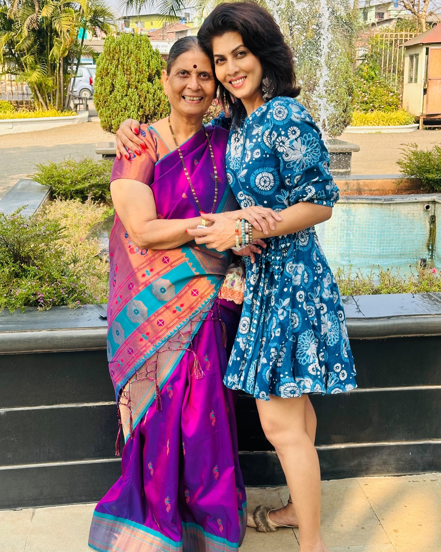Actress Madhavi Nimkar honors motherhood with a vibrant, heartfelt tribute on Mother’s Day.