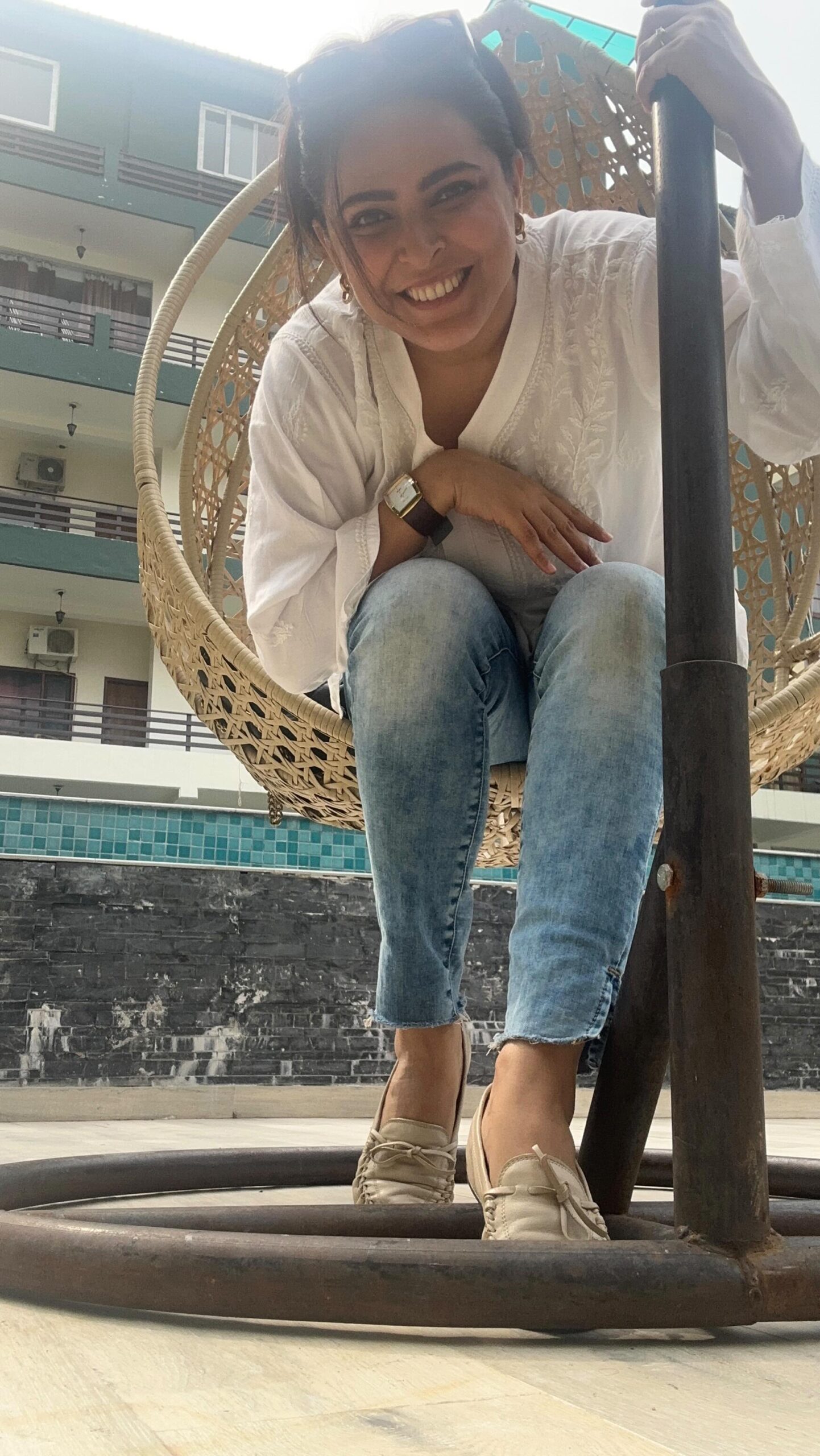 Indian Actress Madhurima Tuli Shares Serene Vibes and Love Through Stunning Instagram Reel