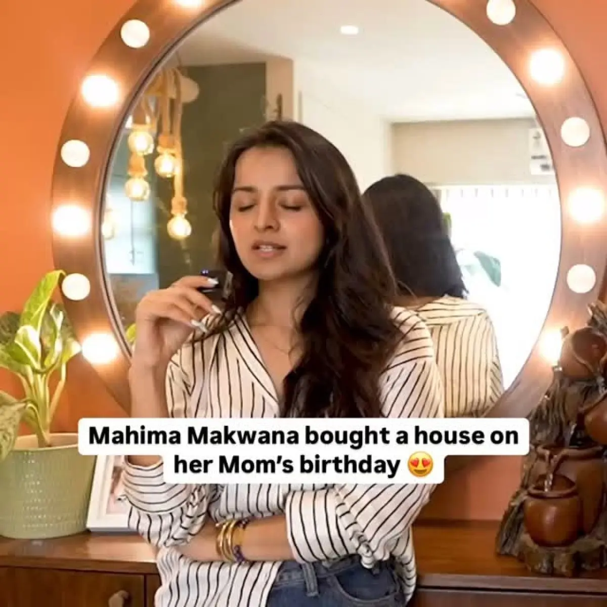 Mahima Makwana Celebrates 11-Year Home Anniversary Mahima reflects on her 1st home bought on mom’s birthday, an 11-year milestone of emotion.