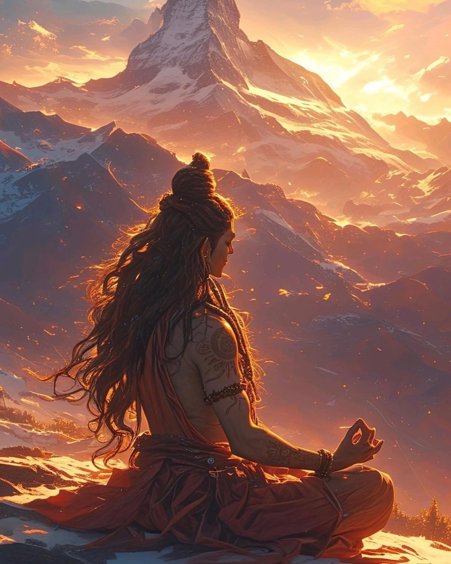 Mahira Sharma offers a devotional tribute as she invokes Shiva to dispel all hardships!!!!
