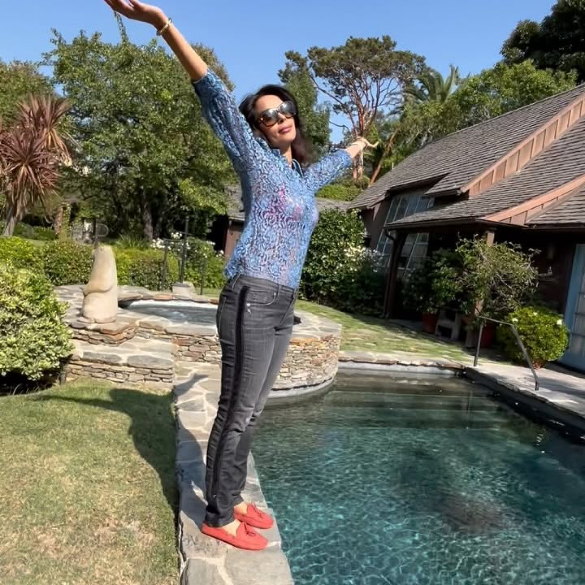 Mallika Sherawat Embraces Spring Renewal Celebrating the season of fresh beginnings with elegance, vitality, and colorful energy.!!