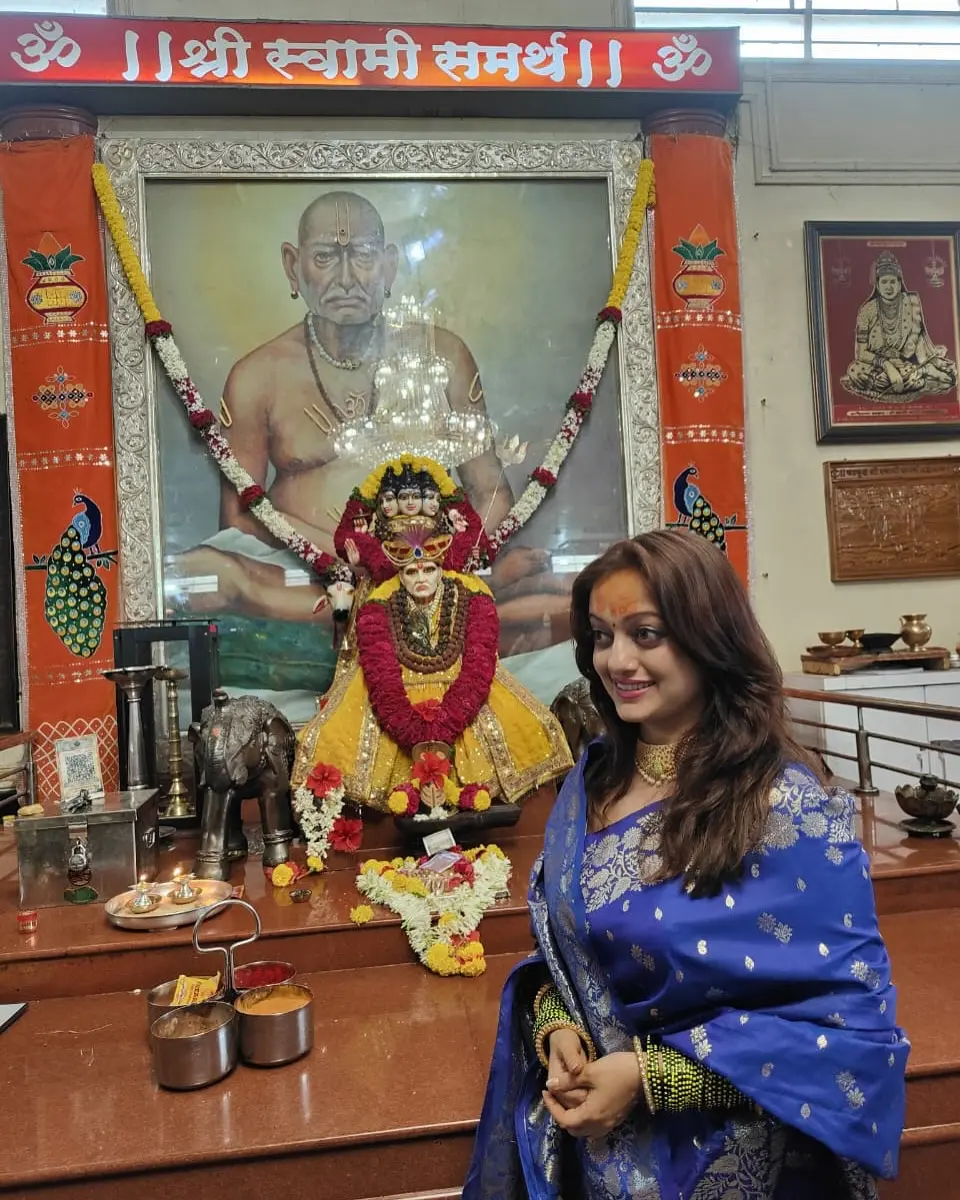 Manasi Naik Radiates Elegance in Savali Lifestyle Saree