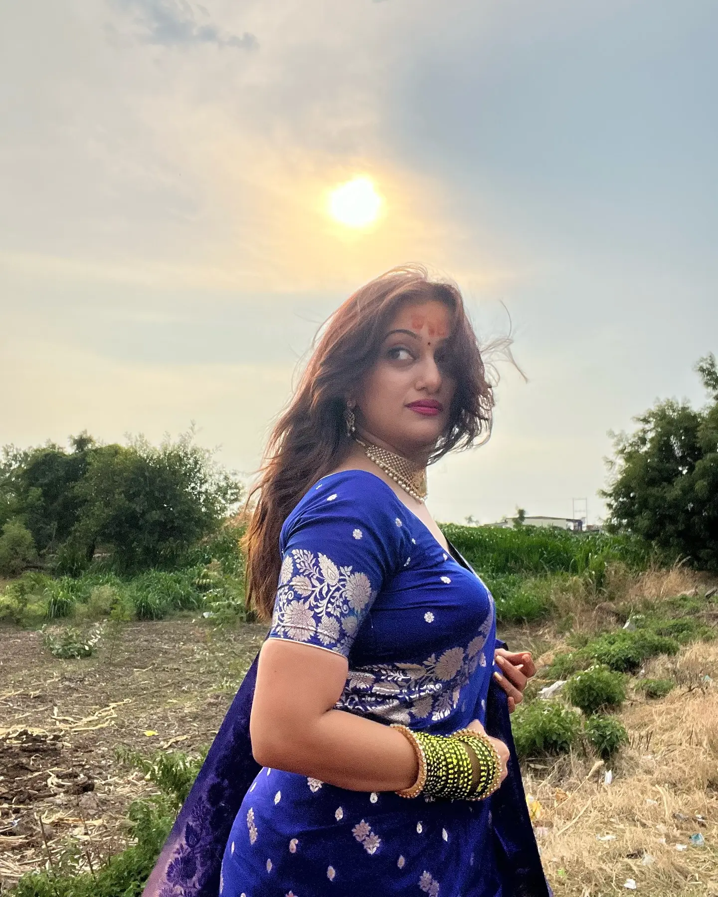 Manasi Naik Radiates Elegance in Savali Lifestyle Saree