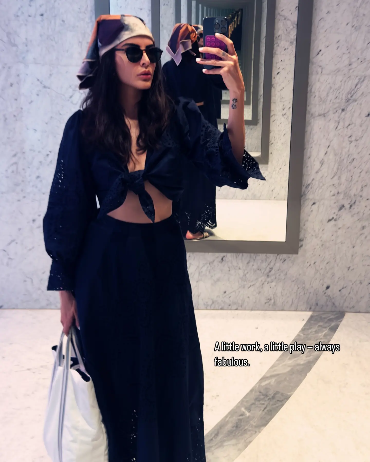 Mandana Karimi's Sunlit Work Holiday