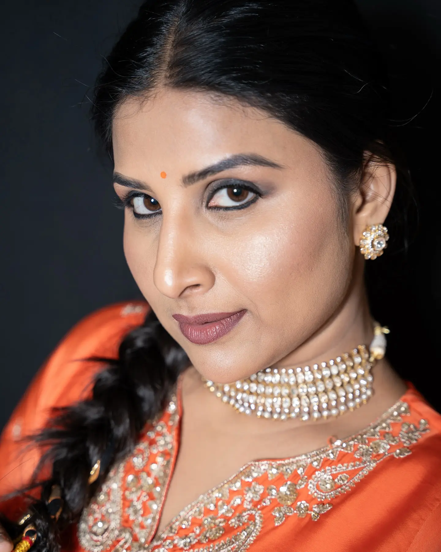 Mangli Stuns In Vibrant Couture