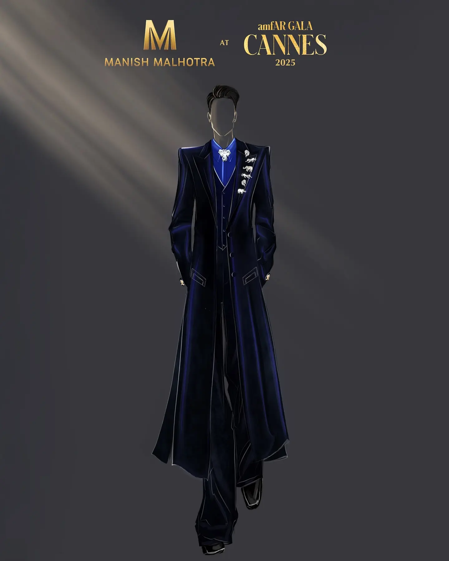 Manish Malhotra Debuts At amfAR Cannes