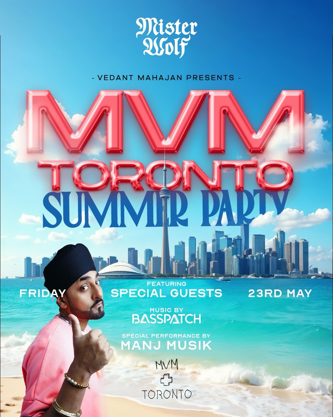 Manj Musik RDB Rocks Toronto Summer Party High energy vibes electrify Toronto as Manj Musik RDB takes center stage at MVM party!!!!