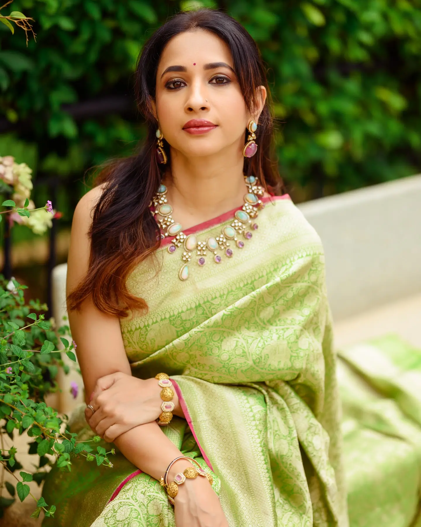 Manvita's Anniversary Elegance