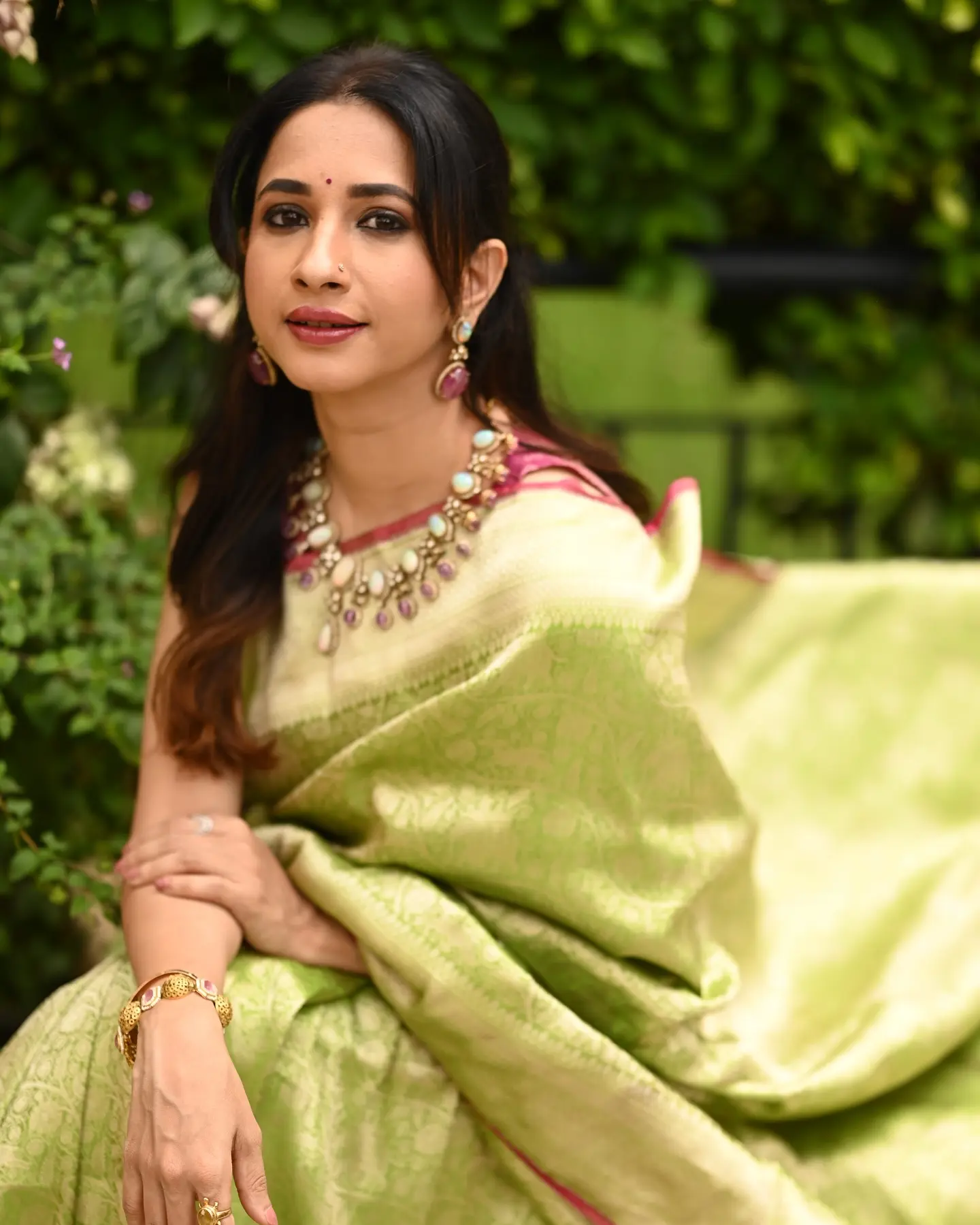 Manvita's Anniversary Elegance