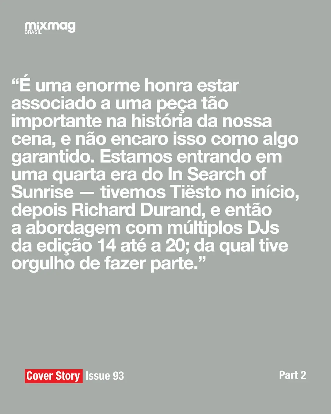 Markus Schulz On Mixmag Brazil Cover