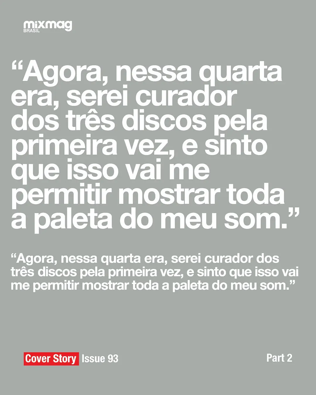 Markus Schulz On Mixmag Brazil Cover