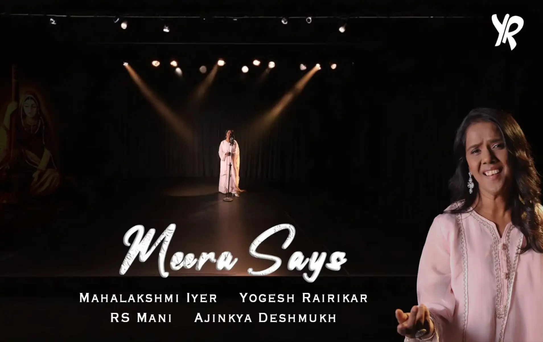 Meera Says Devotional Song Alert New devotional tune on May 23, 2025 with a tribute to St. Meerabai from Mahalakshmi Iyer's Originals.