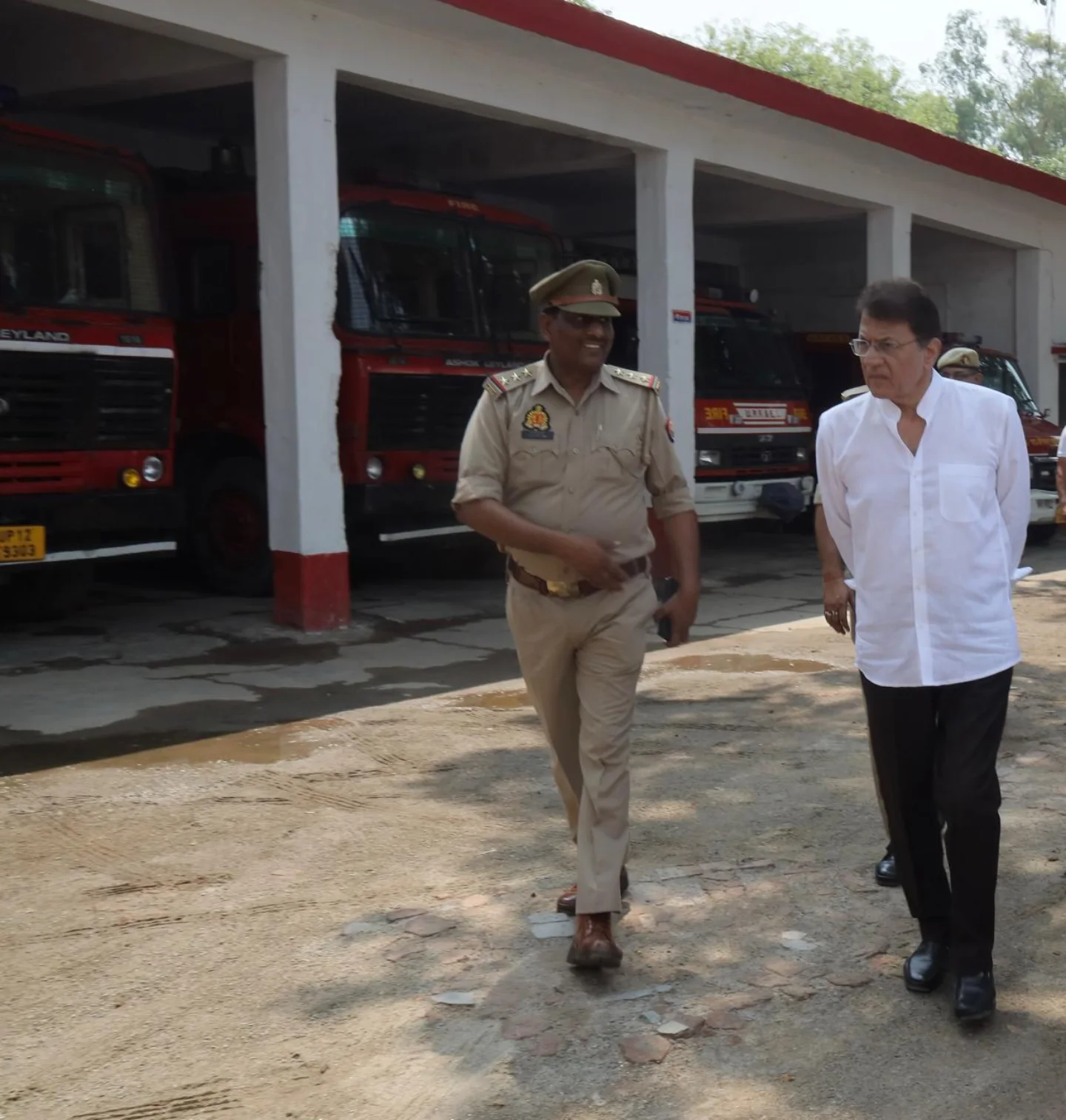 Meerut Fire Station Inspection Highlights Operational Readiness