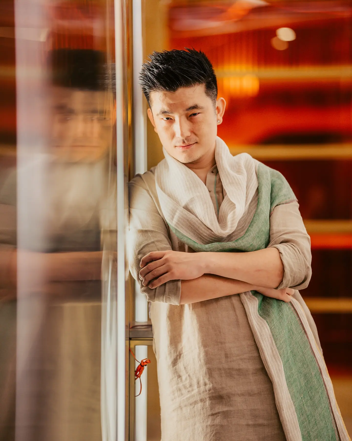Meiyang Chang Dazzles With Bold Cosmic Look The singer and actor flaunts signature style, merging cosmic vibes with modern flair.