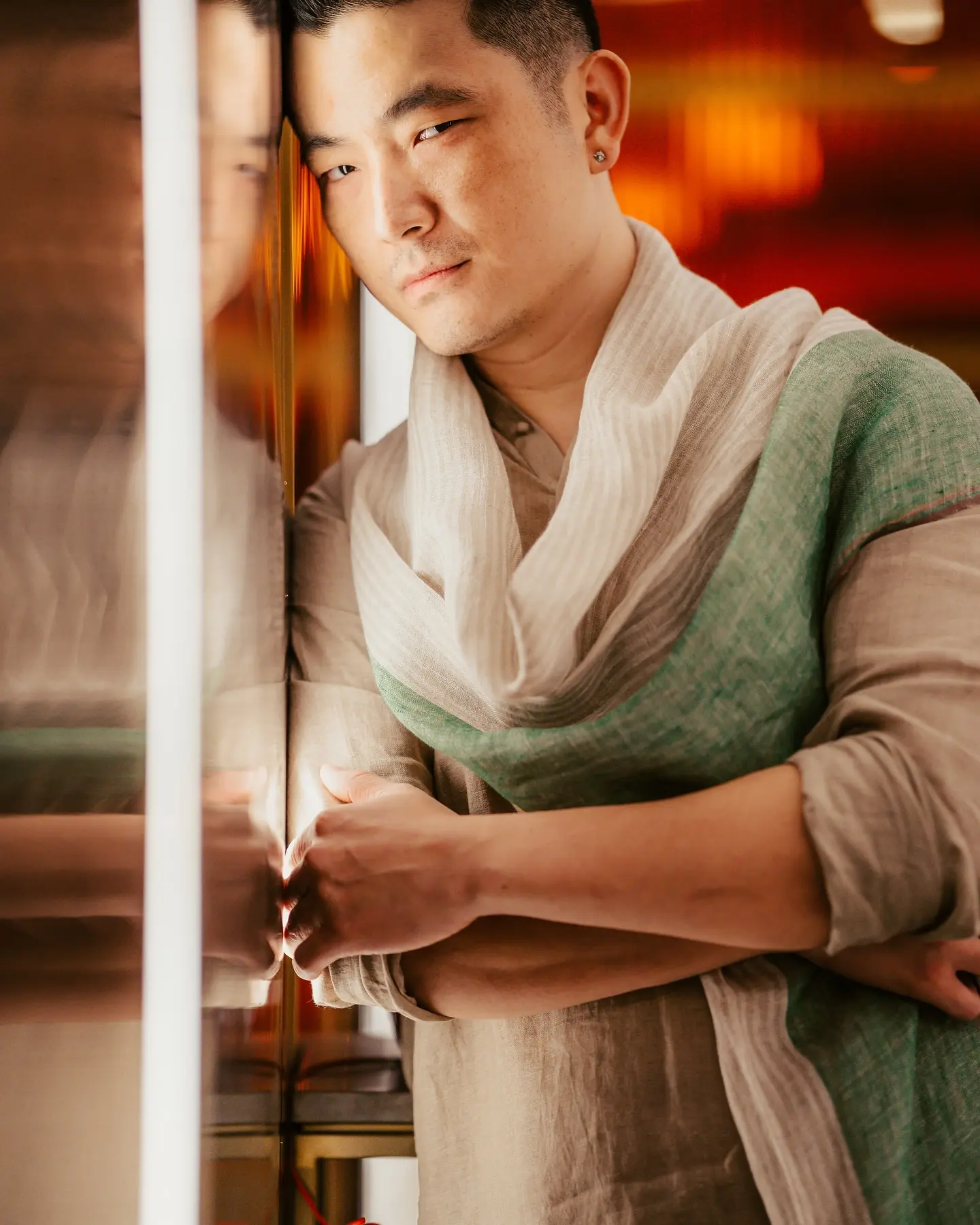 Meiyang Chang Dazzles With Bold Cosmic Look