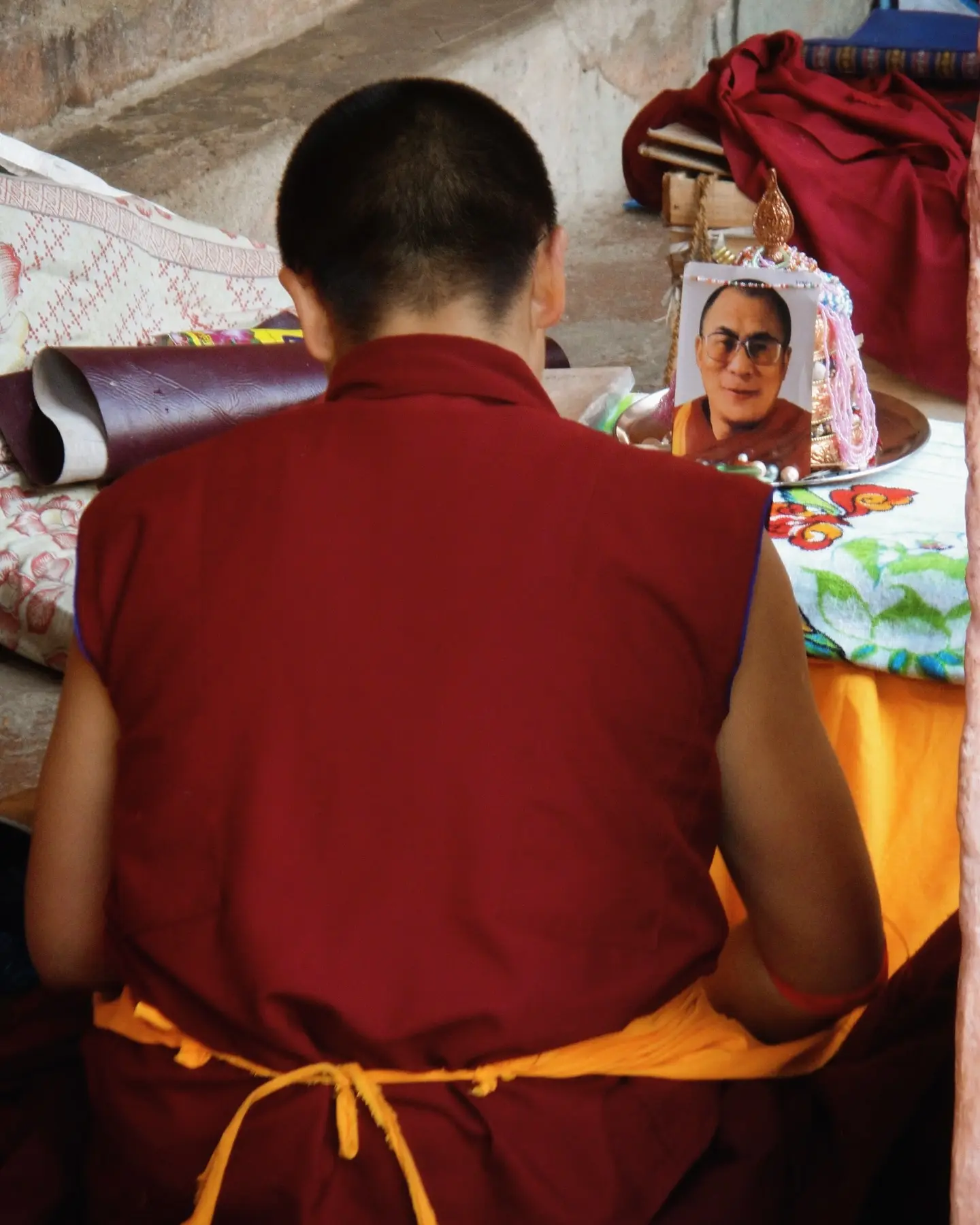 Meiyang Chang Embraces Spiritual Peace In Bodh Gaya