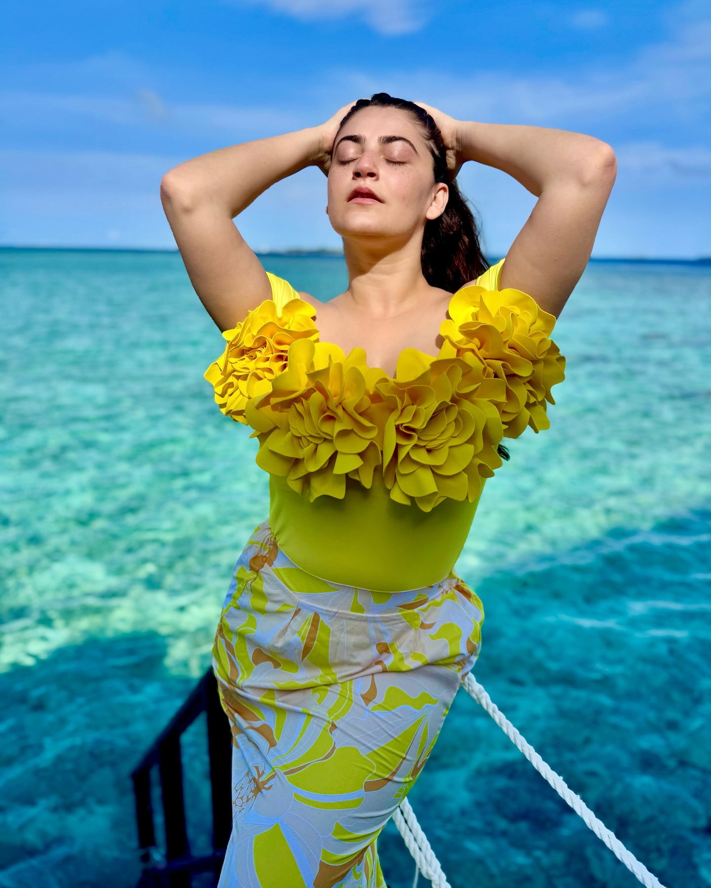 Mermaid Mornings With Shivaleeka Oberoi Shivaleeka Oberoi exudes allure in serene mermaid mornings, with coastal grace that charms