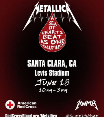 Metallica Blood Drive Boosts Santa Clara Donations