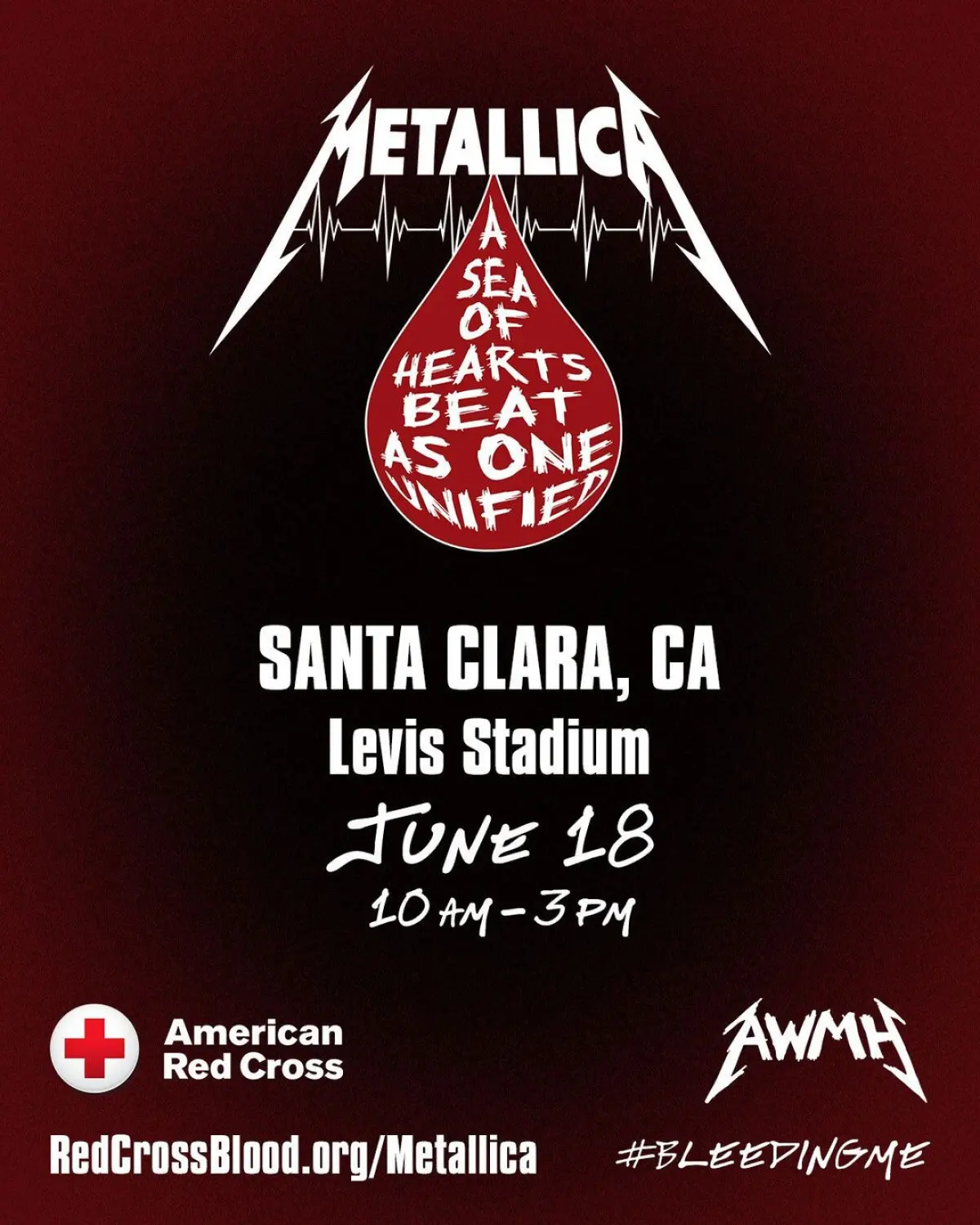 Metallica Blood Drive Boosts Santa Clara Donations Donors Rally: Exclusive Tees, Unity & Generosity at Levi's Santa Clara Drive for Life! Now