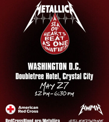 Metallica Blood Drive Event