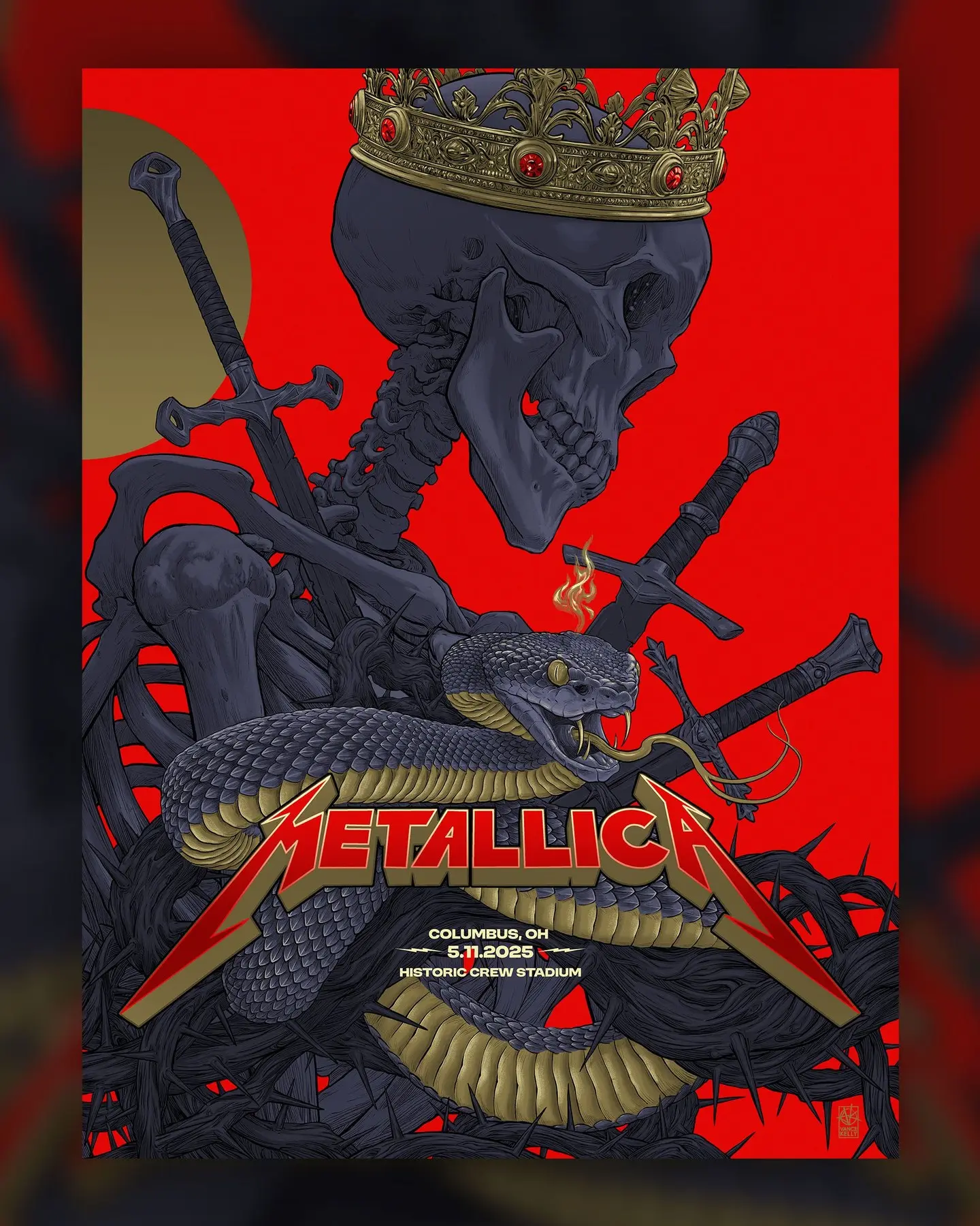 Final night at Sonic Temple with Metallica’s eclectic setlist and exclusive poster sale!!!