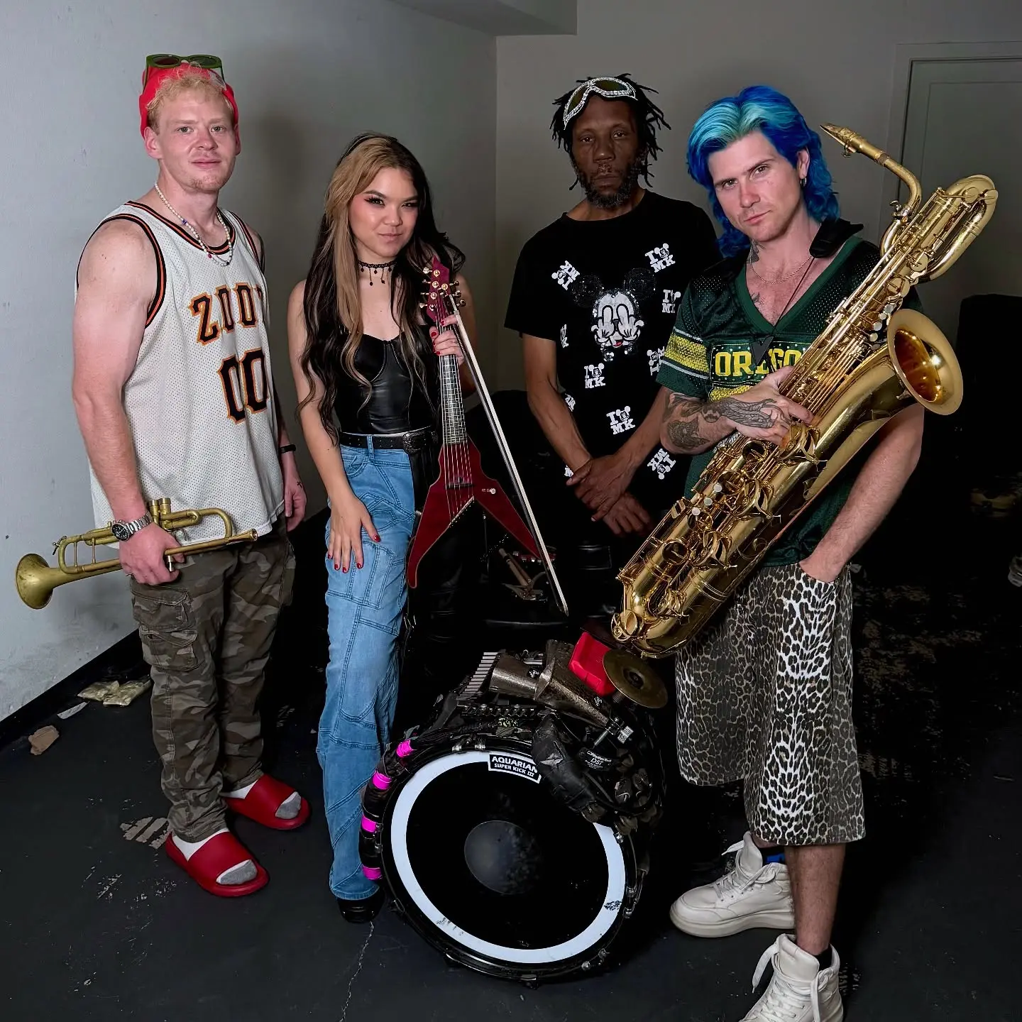 Mia Asano Records With TooManyZooz Mia Asano ignites studio energy with TooManyZooz in a vibrant recording session, tonite.!!