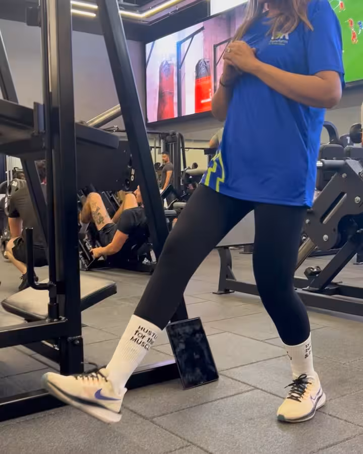 Midlife Fitness Evolution: Lisa Ray's Leg Day Grind
