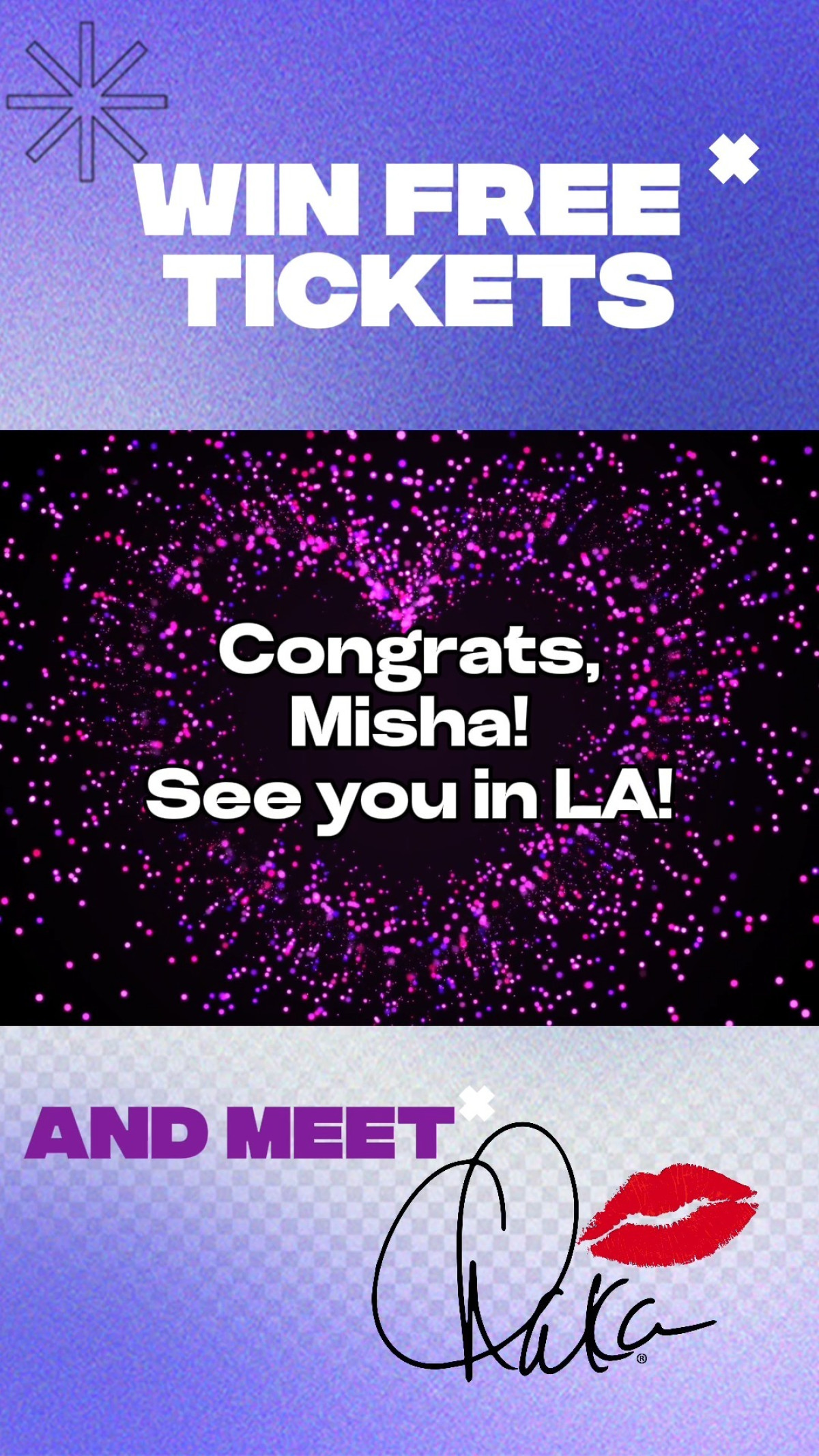 Giveaway win: Misha scores an exclusive meetup with iconic Chaka Khan in L.A this tour 202