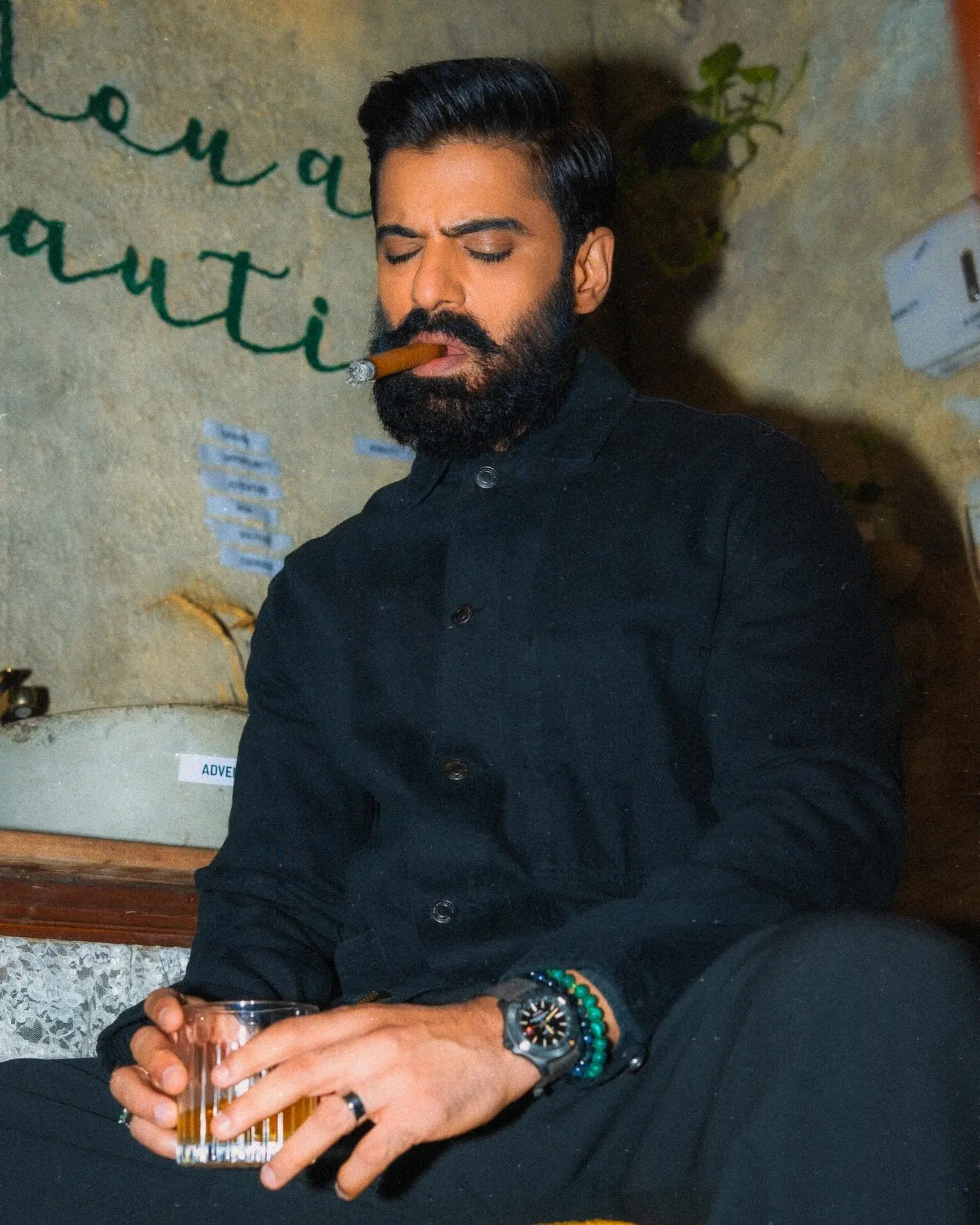 Mohit Malik Embraces Bold Beard Transformation Mohit Malik departs from his everyday look with rugged beard, bold raw transformation now.