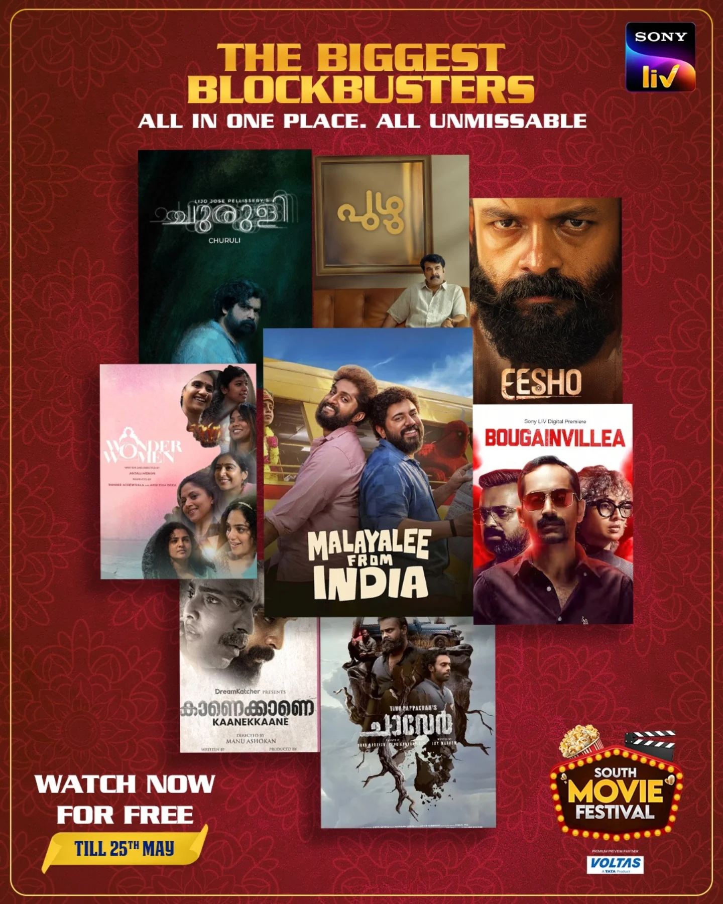 Mollywood Magic Unleashed On Sony LIV