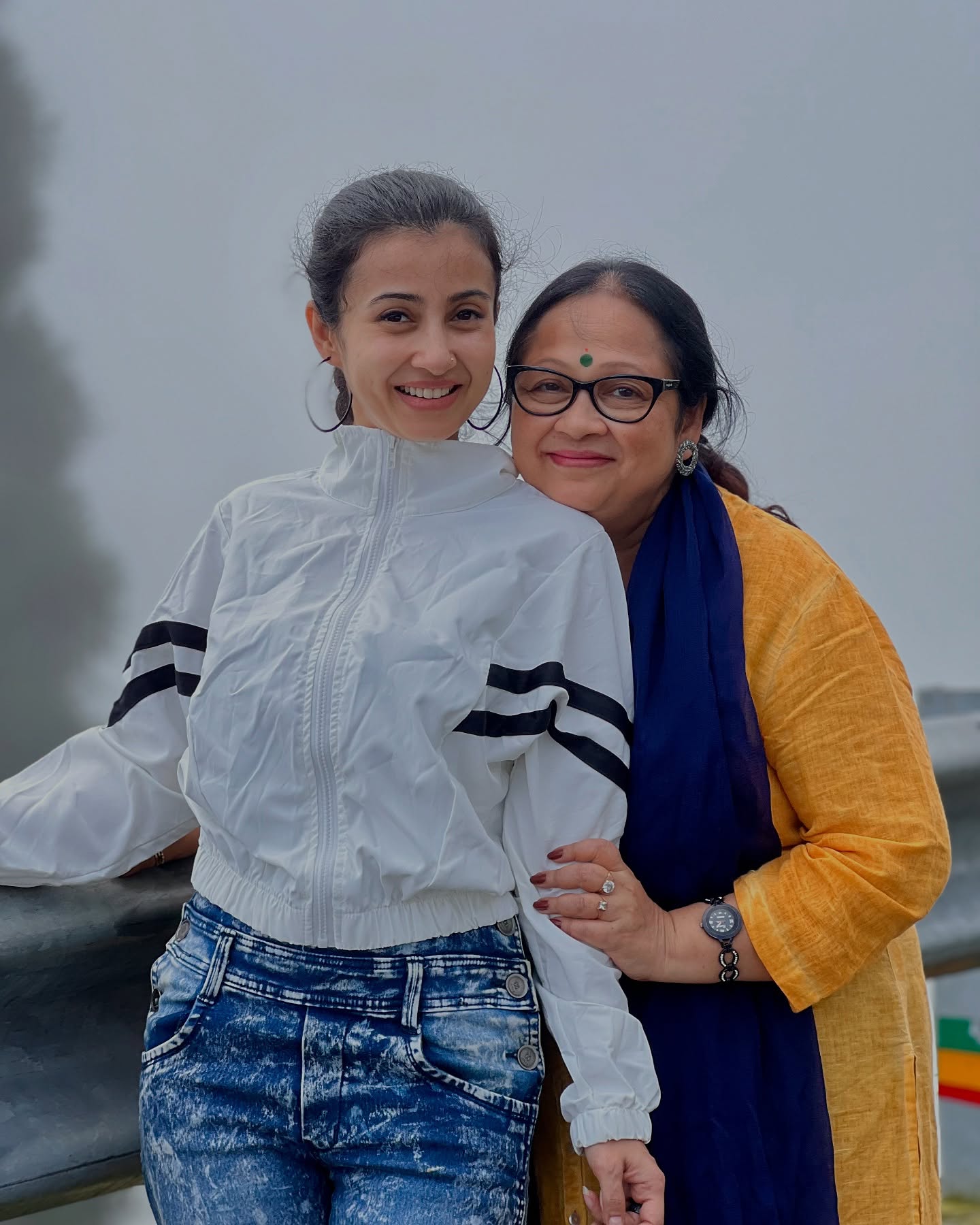 Celebrity Monami Ghosh delivers a witty birthday message, blending love and playful humor.
