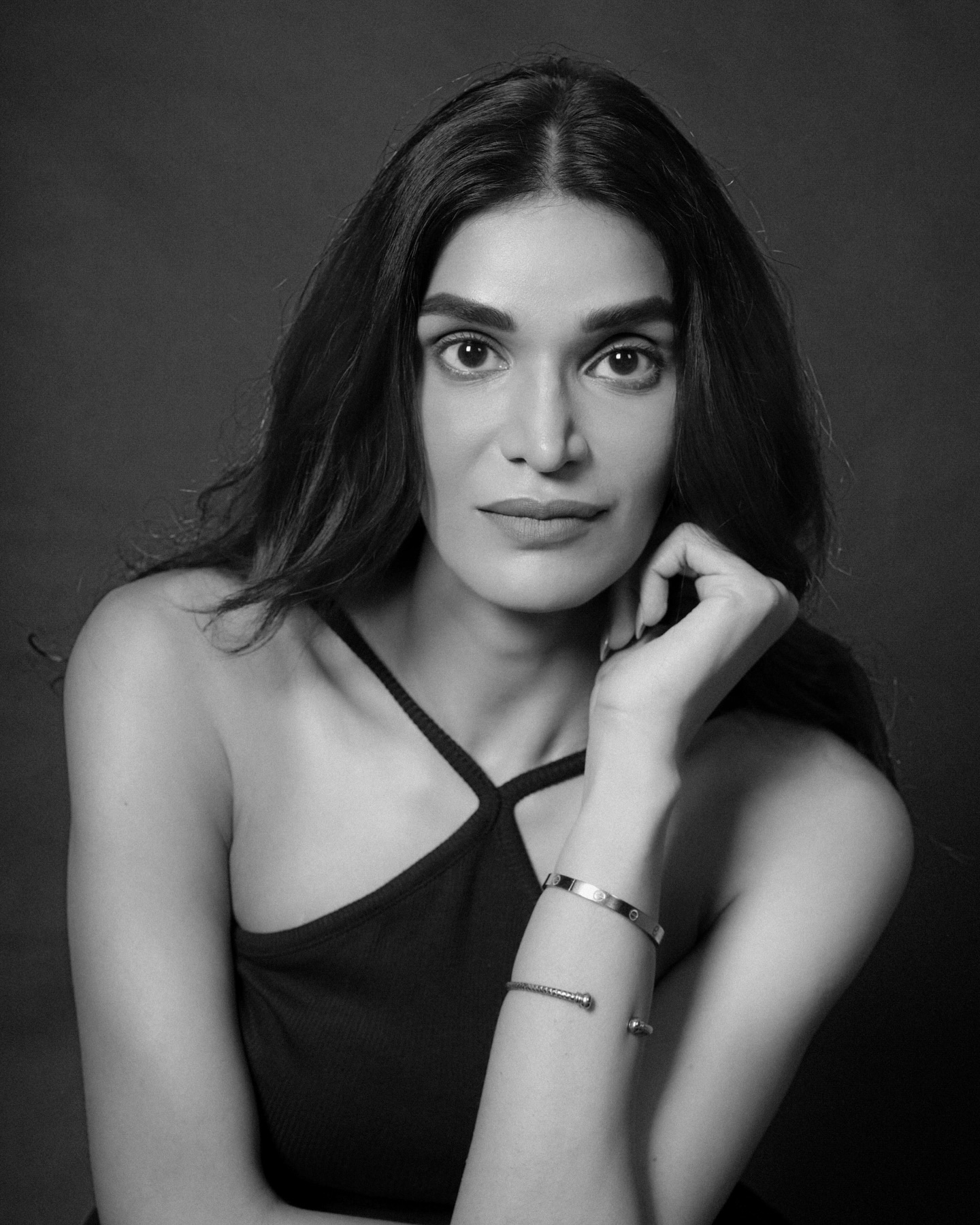 Monochrome Vision: Neeha Steps Into The Frame Bold monochrome headshots reveal Neeha's creative journey, where vision truly meets art!!!