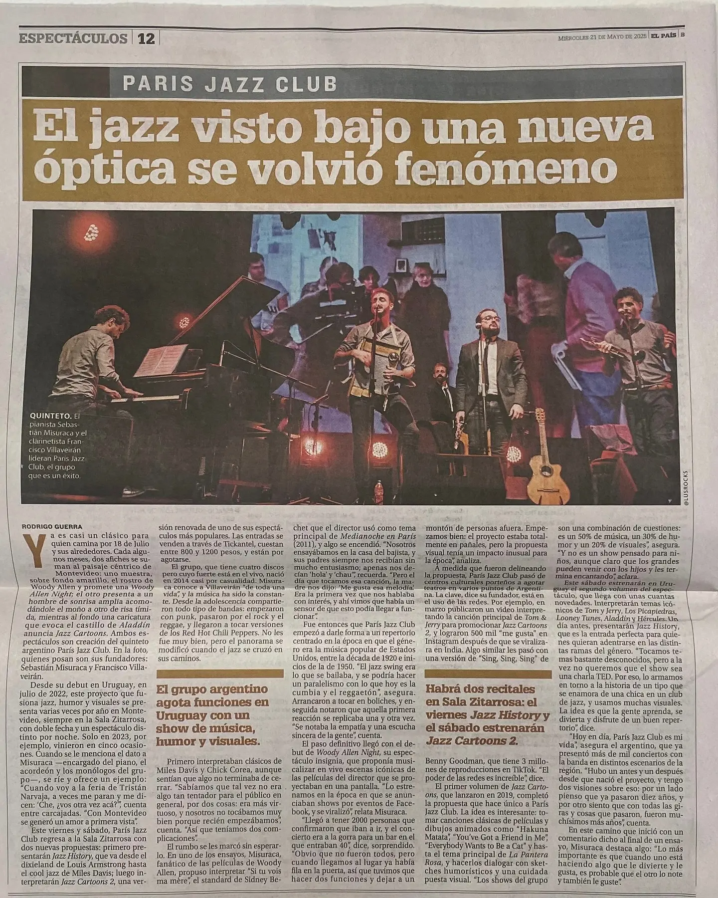 Montevideo Jazz Weekend Ignites Discover Montevideo's vibrant jazz weekend with dynamic shows and timeless rhythms at large.