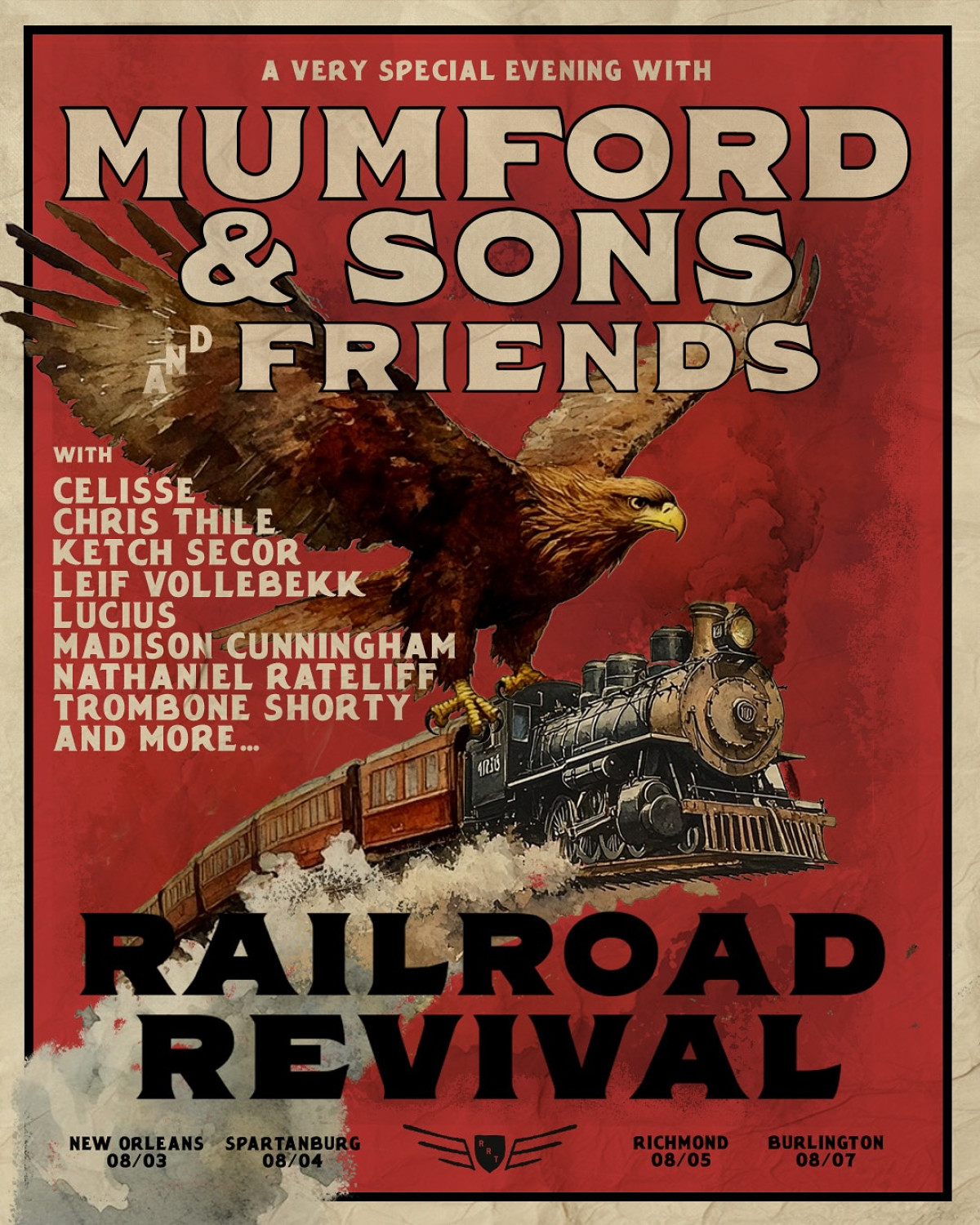 Mumford & Sons Railroad Revival Tour Sale Live Frenzied fans rejoice as Mumford & Sons launch their bold Railroad Revival tour sale now!!