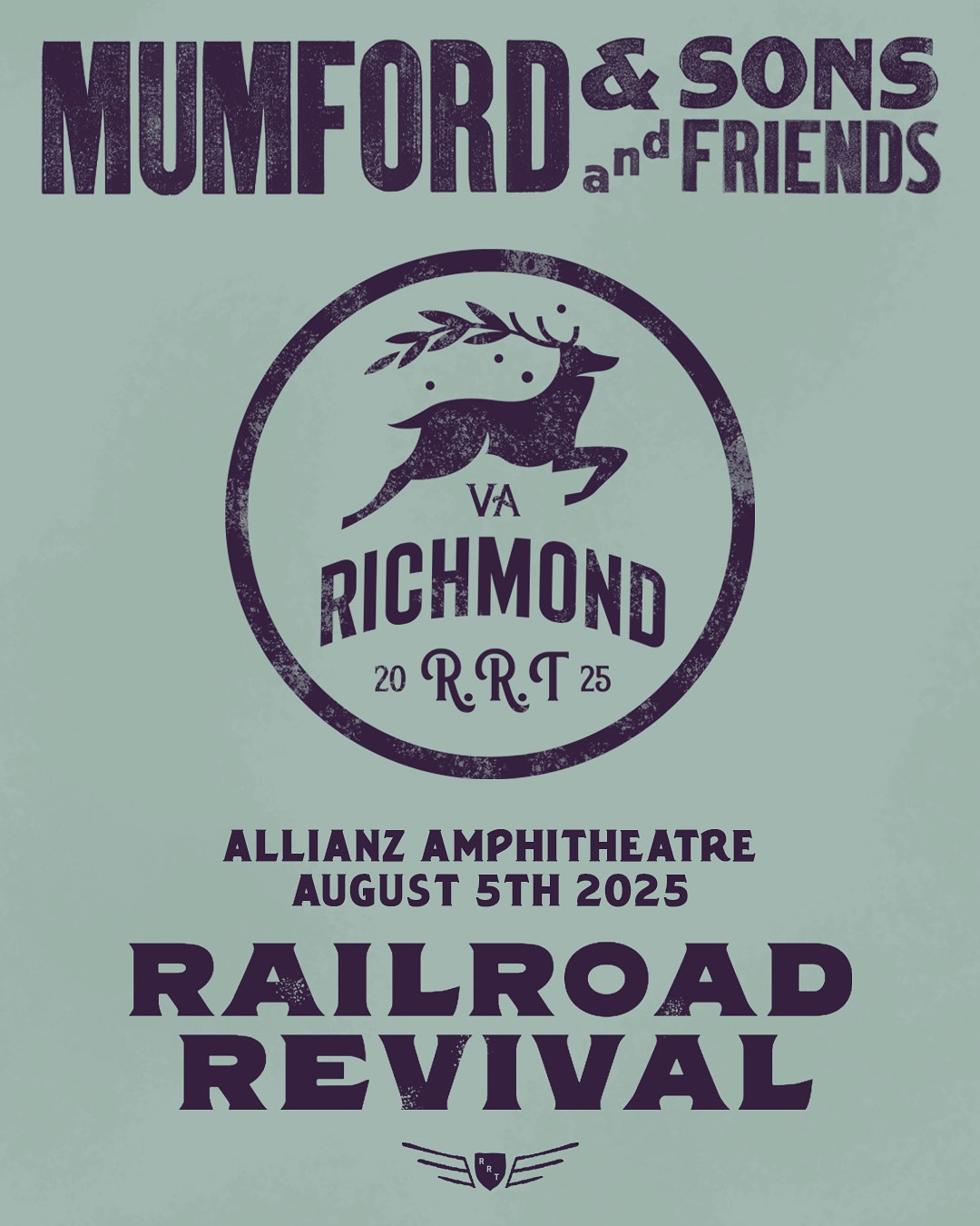 Mumford & Sons Railroad Revival Tour Sale Live
