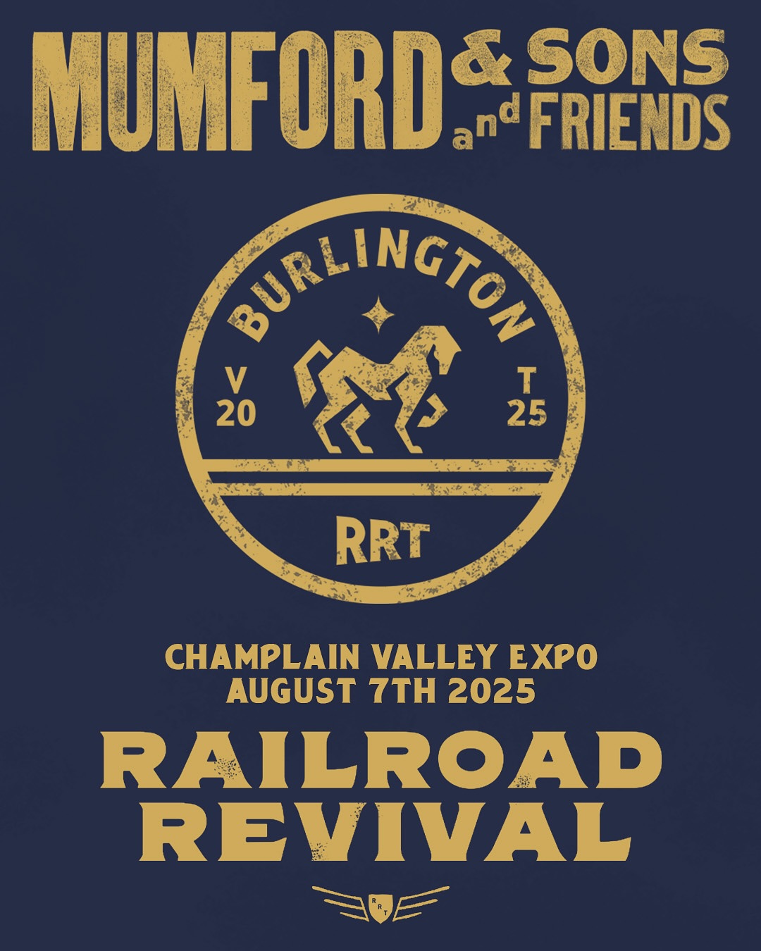 Mumford & Sons Railroad Revival Tour Sale Live
