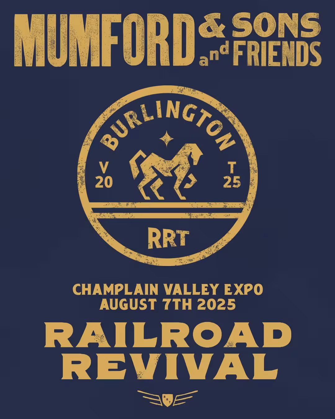 Mumford & Sons Railroad Revival Tour Sale Live