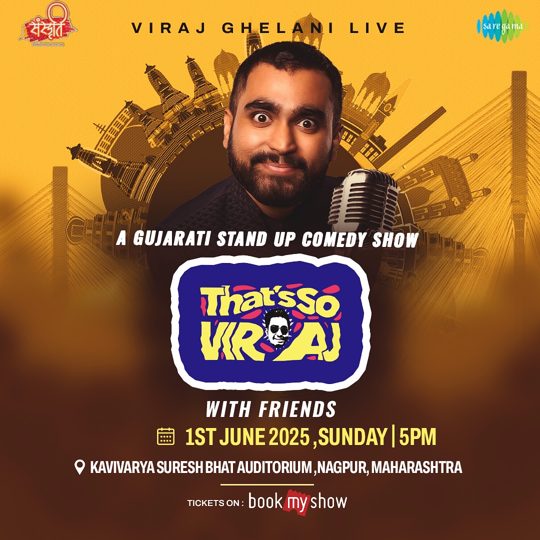 Nagpur Embraces Viraj Ghelani’s Stand-Up Revival