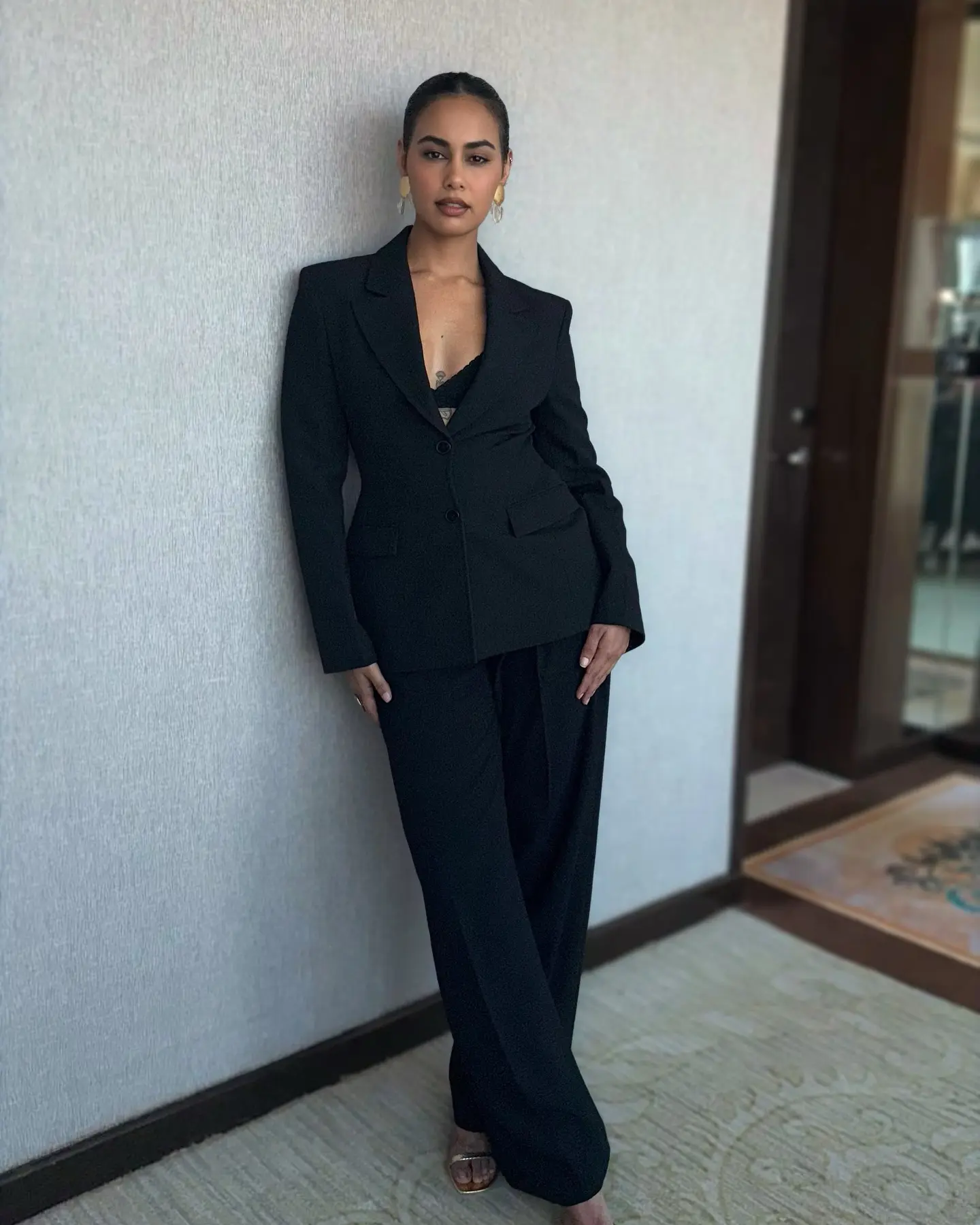 Naina Bhan Stuns in Corporate Takeover Look Celebrity Naina Bhan models a chic corporate look, styled for a bold boardroom vibe! OMG!!