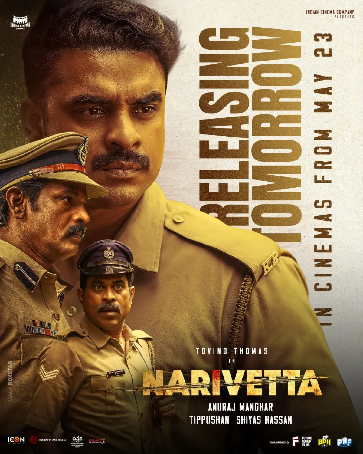 Narivetta Set To Thrill Audiences On May 23 Anticipate a big cinematic thrill as Narivetta debuts in theaters on May 23, igniting buzz