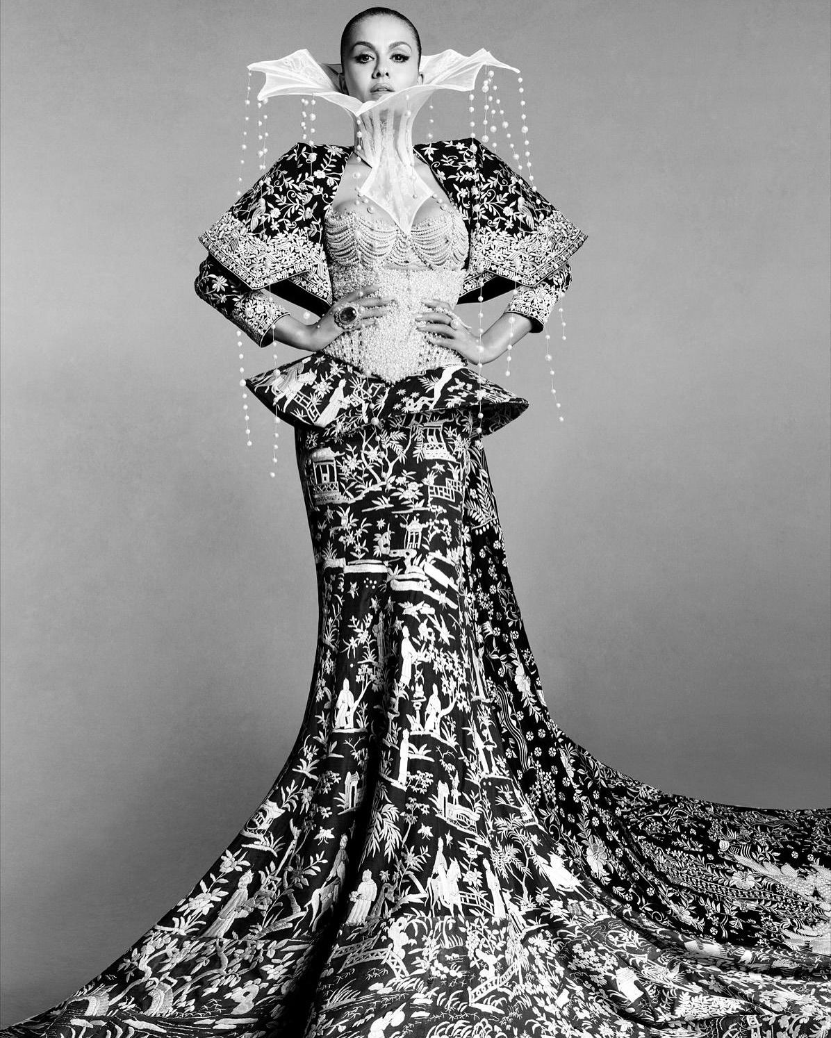 Natasha Poonawalla Stuns in Heritage-Inspired Met Gala Look