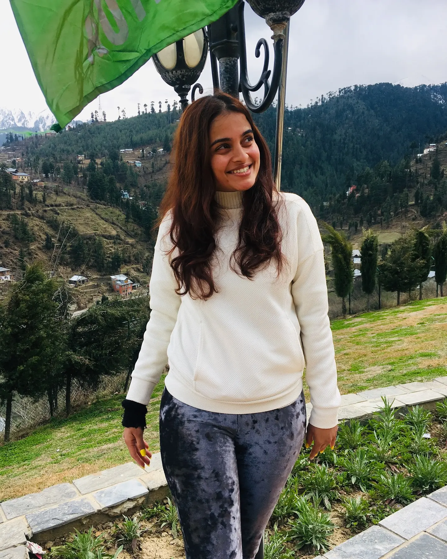 Nature Escape With Sheena Shahabadi Film star Sheena Shahabadi enjoys a frosty mountain trek embracing nature’s chill and soul.